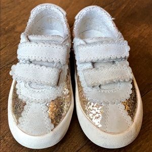 Baby Girl Zara Gold Glitter Shoes
